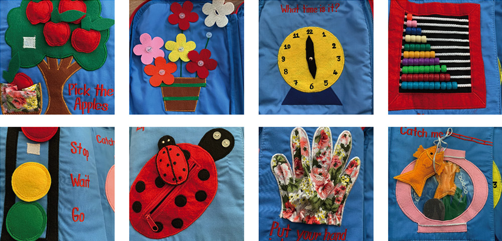 バッグになった布絵本シリーズ